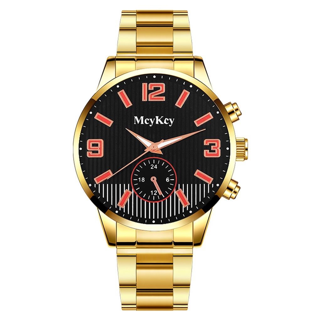 Watch Stainless Steel Wristband Men's Watch Quartz Watch Gift  Winner Watch