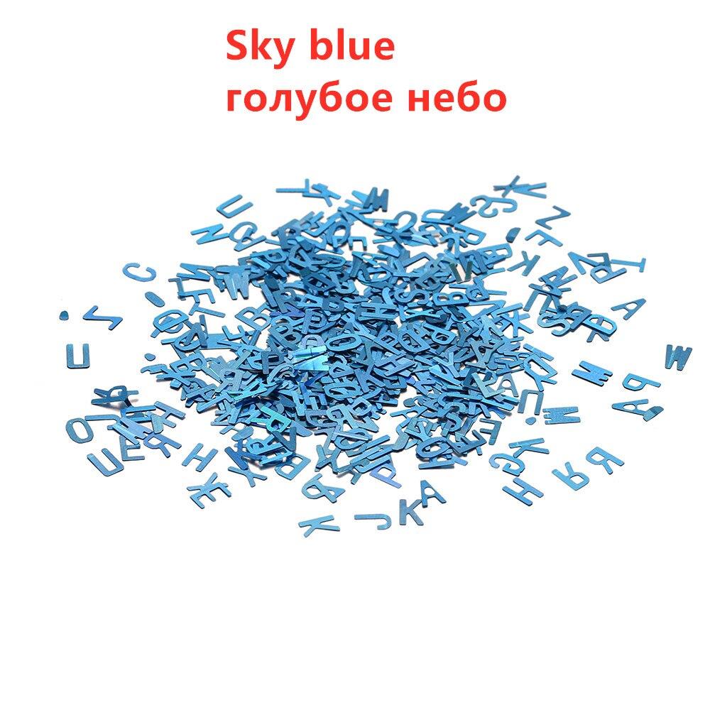 10g Englisches Alphabet Pailletten Glitzer Epoxidharz Füllungen Buchstaben Pailletten Glitzer Harzform Silikon Schmuckherstellung Erkenntnisse