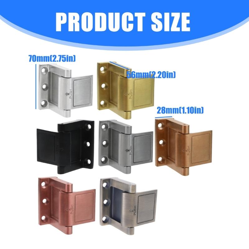 Heavy Duty Security Fastener Easy Installation Door Security Device Universal Moisture Resistant Door Fastener for Home