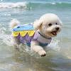 Enhanced Buoyancy Pet Life Vest Breathable Dog Flotation Vest Dog Life Jacket  Swimming