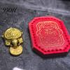 Geschäftserfolg Geschenk Goldene Schildkröte Feng Shui Dekoration für Glück & Wohlstand, Talisman Anhänger Gute Tasche Figurine Ornament mit Kunstleder Hülle