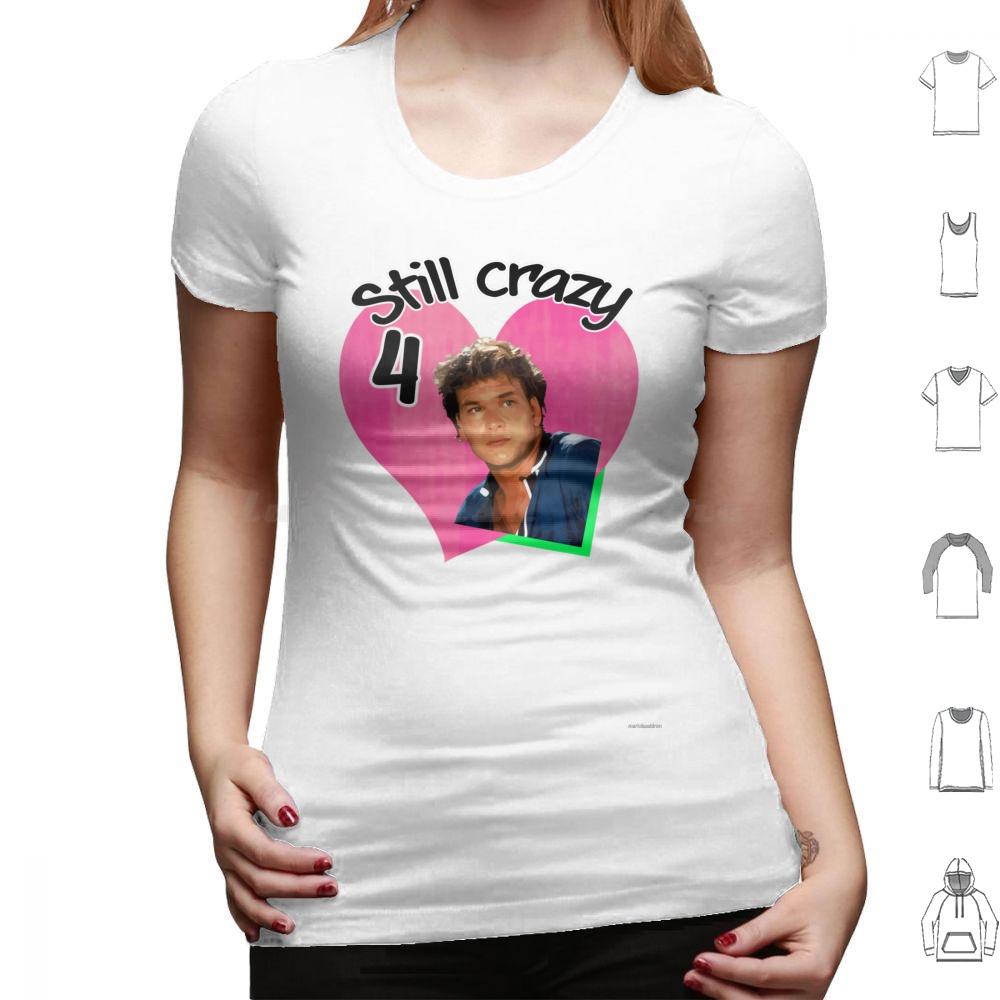 Crazy 4 Swayze T Shirt 6xl Cotton Cool Tee Dirty Dancing Johnny Castle Swayze Jennifer Grey 80s Movie Cinema Classic Movies