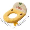 Chicken Shape Backrest Cartoon Chicken Toilet Cushion Thickened Cute Toilet Mat  Winter Season