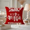 Black S-S-S-Sabbath Band Cushion Cover Pattern Printed Pillowcase For Living Room Sofa Cushion Cover & Bedroom Decor