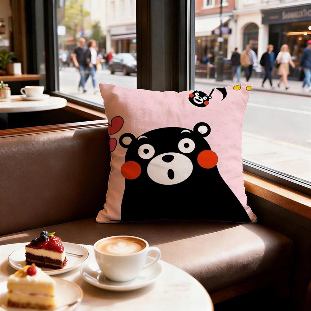 Charakter Kumamon Kissenbezug Dekorative Kissenbezüge Bezug Sofa x Kissen Stück x x Kissenbezug