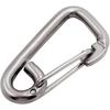 2-Piece 304 Stainless Steel Spring Hooks – Heavy-Duty Safety Quick Release Clips – 6x60mm & 8x80mm For Dog Walking, Camping, Fishing, Hiking