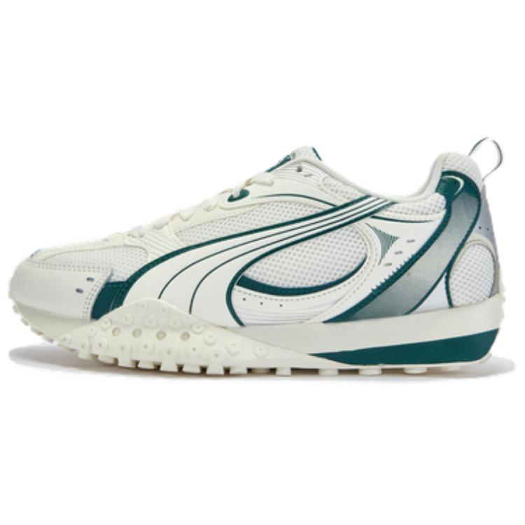 

Puma Blktop Rider V2 Classic Универсальные повседневные кроссовки с низким верхом Унисекс Белый Зеленый 406318-03 38.5