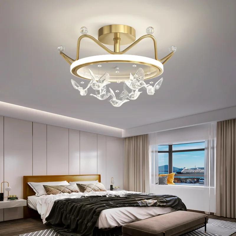 Crystal LED Chandeliers Lamps For Living Room Bedroom Child room Indoor Lighting lights Fixtures dimmable AC110 220VLutres Dero