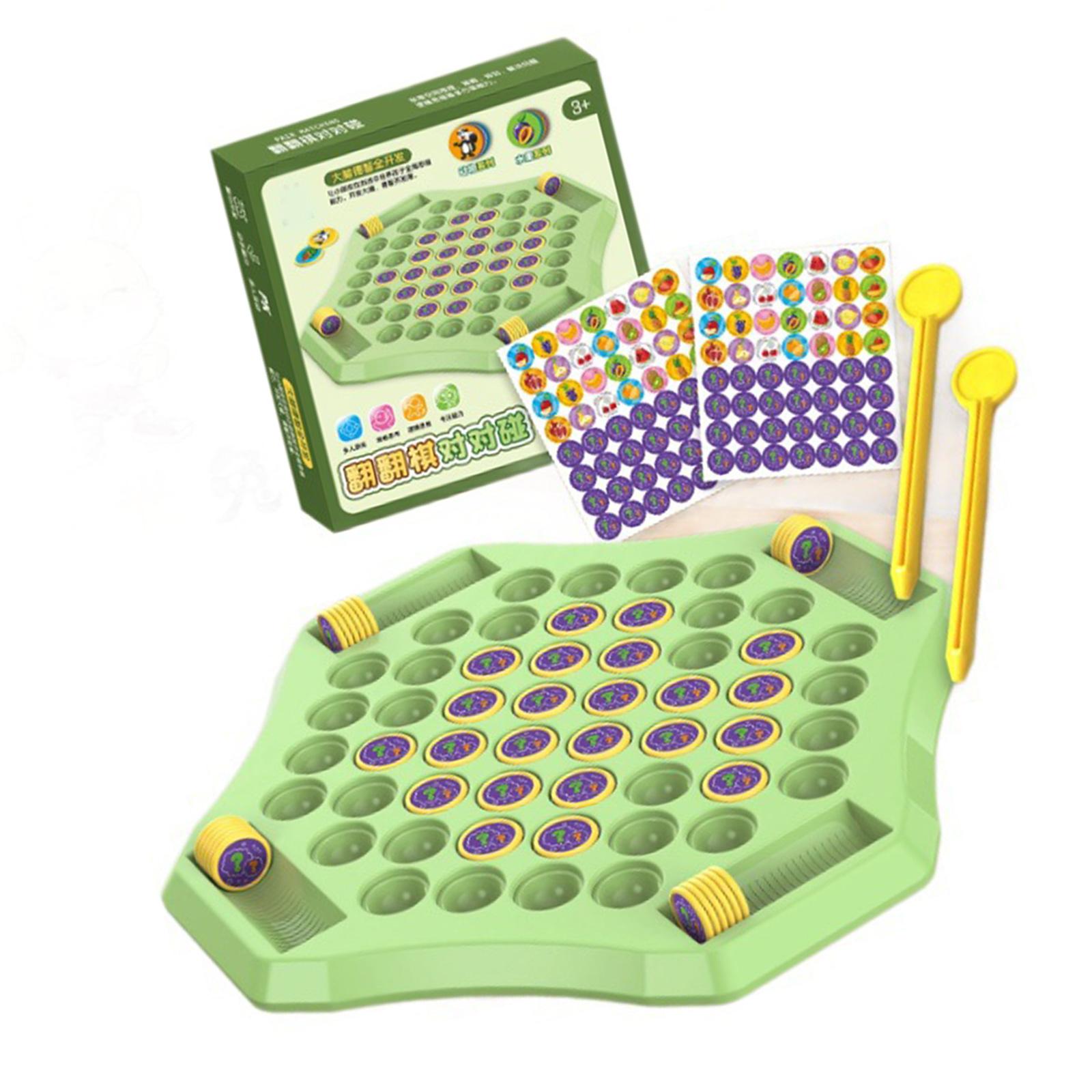 

Животное Фрукт Флип Шахматы Когнитивная Игра на Память Настольная Игра Интерактивные Игрушки для Родителей и Детей Шахматы на Память Шахматная Доска с Переворачивающимися Карточками S