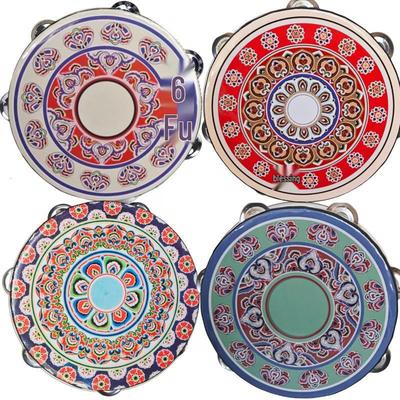 Children's Xinjiang Dance Tambourine for Orff Instrument Teachers and Grade Exams