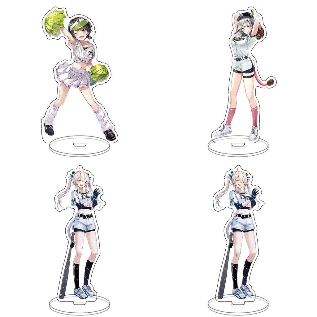 Exquisite Hololive Acrylic Stand Figure Featuring Aqua Akai Shirakami Pekora Natsuiro Inugami Sakura