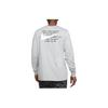 Nike Sportswear Swoosh Long Sleeve T-Shirt US Edition Men Tops Gray CK2259-073