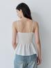 LE STUDIO Ribbon Strap Bustier Top (Iv)