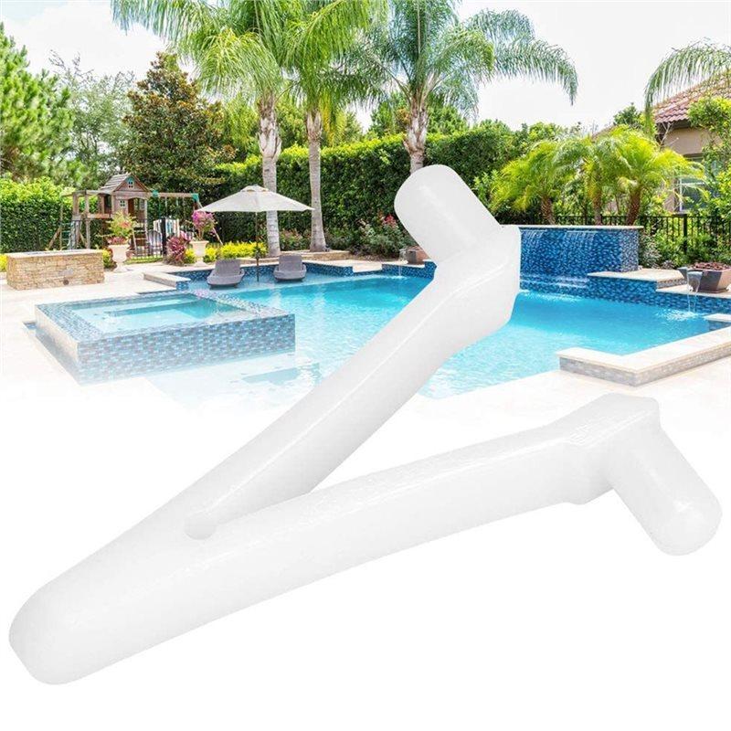ABBP-24 Pcs Pool Butterfly V Clips Universal Pool Pole Clips Strong Replacement Attachment For Swimming Spa Accessories