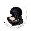 Ocean Wave Base Shell Jewelry Tray Pearlescent Jewelry Holder Gift Key Serving Plate  Home Decor