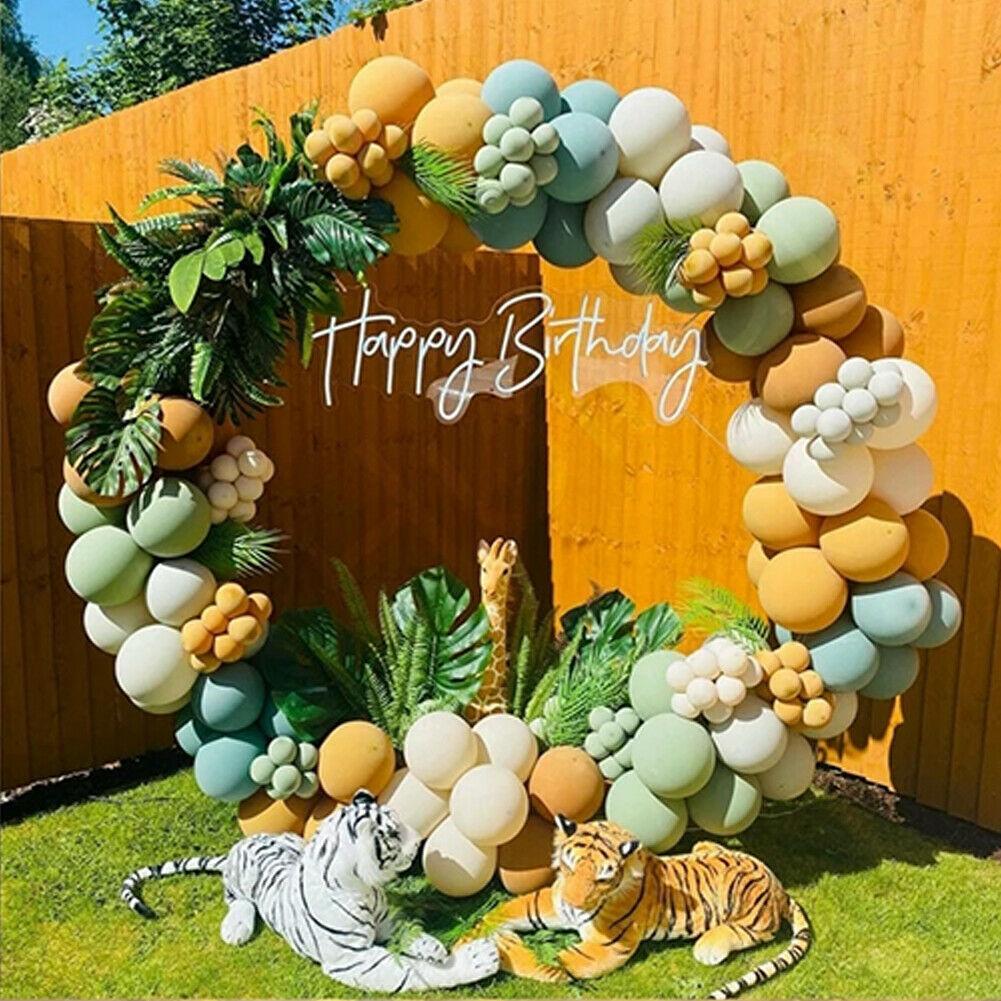 60/80/100/150CM Runder Ballonbogen-Set Halter für Ballonkreis Ballonständer Halterung Hochzeit Geburtstagsparty Dekoration Babyparty