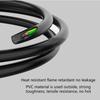 0.6m IEC320 C14 To C13 Upward Bend Power Cable Cord Male To Female Connectors Extension Line for PDUs UPS