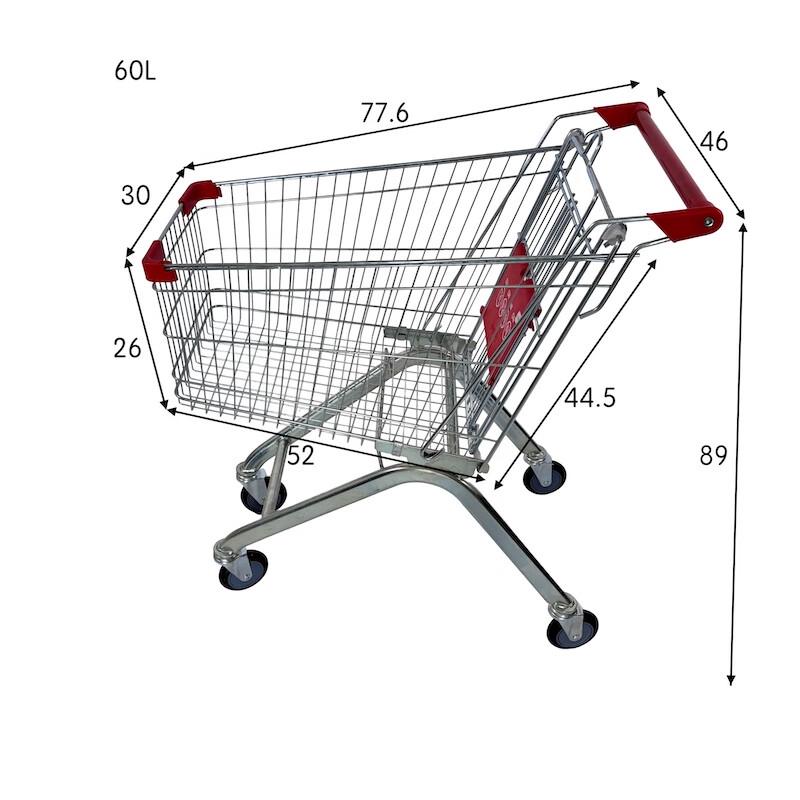 

Foldable Stair-Climbing Shopping Cart with Silent Wheels