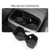 Space Saving Rear Cup Holder Organizer Tray for 2024 2025 EV9 Models TPE Armrest Storage Box Car Accessories