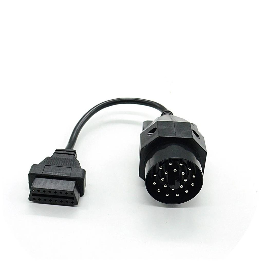 1Pc OBD OBD II Adapter for BMW 20 pin to OBD2 16 PIN Female Connector  E36 E38 E39 E46 E53 for BMW 20pin