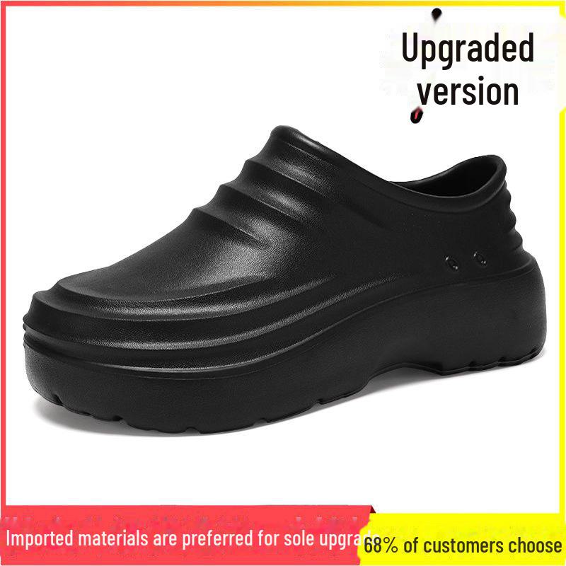 

Обувь для шеф-повара: Водонепроницаемые, нескользящие, маслостойкие, мягкие рабочие туфли для кухни - унисекс, идеально подходят для осени и зимы 36/37