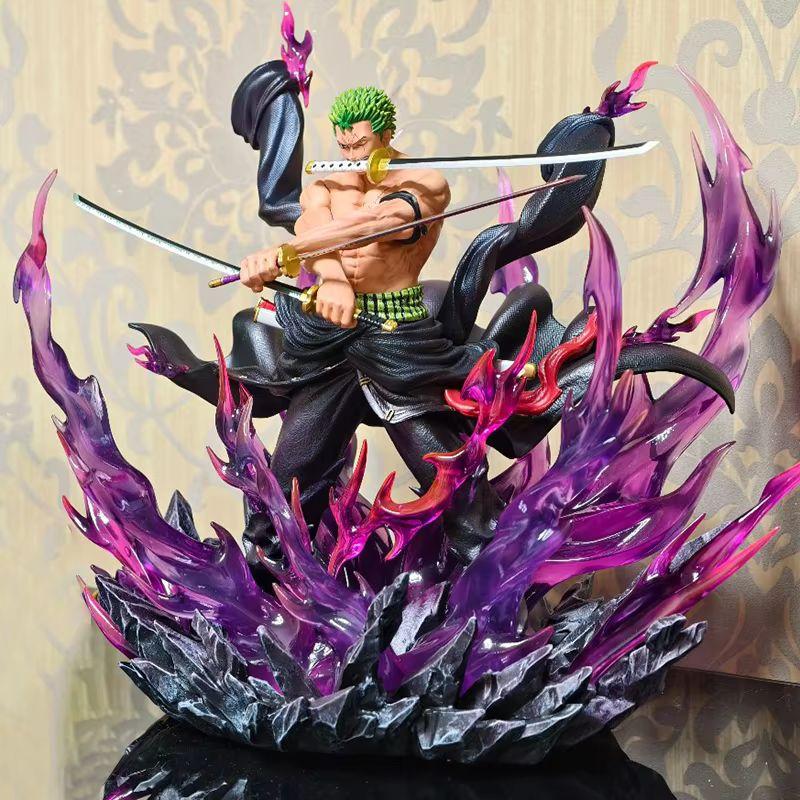 One Piece Full Range Jt Statue Th Enraged Zoro Anime Figure Pvc Collection Model Decoration Toys Gifts Kid Friendly Entertaining Fun Play Safe