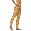 A1165 BT05 Botanical Party Size S [YogaIrie] Leggings, 10-Length, Mimosa,