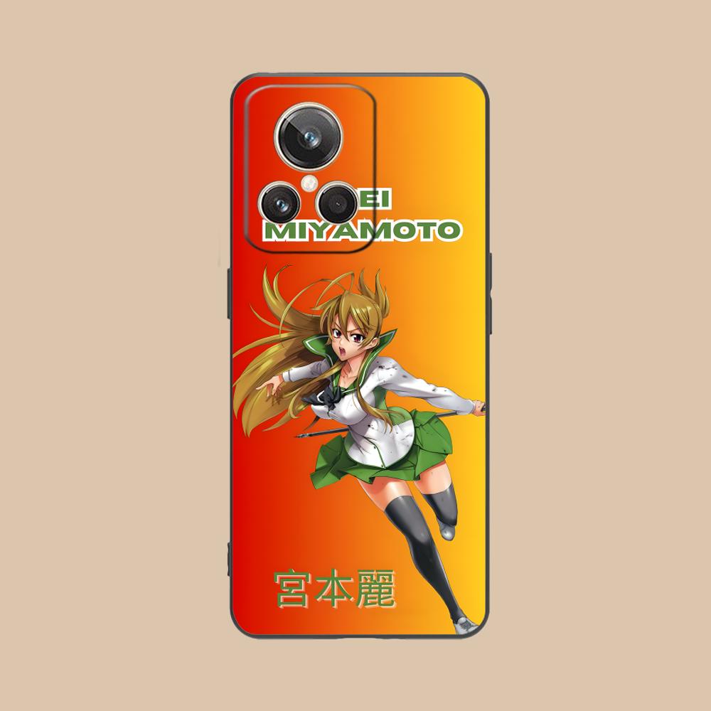 Highschool Rei Miyamoto Phone Case for Realme 15 14 13 12 11 10 9 Pro Plus T I Lite 5G Colorful Printing Cover Pretty Cover