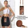 Leather Crossbody Phone Case for Samsung S25 S24 Ultra S23 S22 Plus A56 A36 A26 A16 A06 A55 A35 Wallet with Card Holder Cover