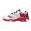Li Ning Sound Wave IV Sports Comfortable Wear-Resistant Breathable Low-Top Badminton Shoes Unisex Sneaker White Red AYTV015-3