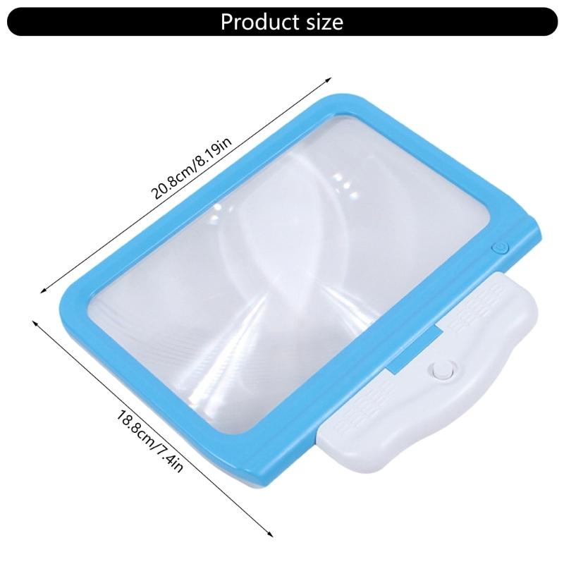 Handsfree Magnifying Glass for Neck Wear,Handheld Desktop Multifunction Magnifying Glass for Reading, Sewing