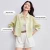 Shangdu Bila Women's Lyocell Summer Tie-Waist Shirt