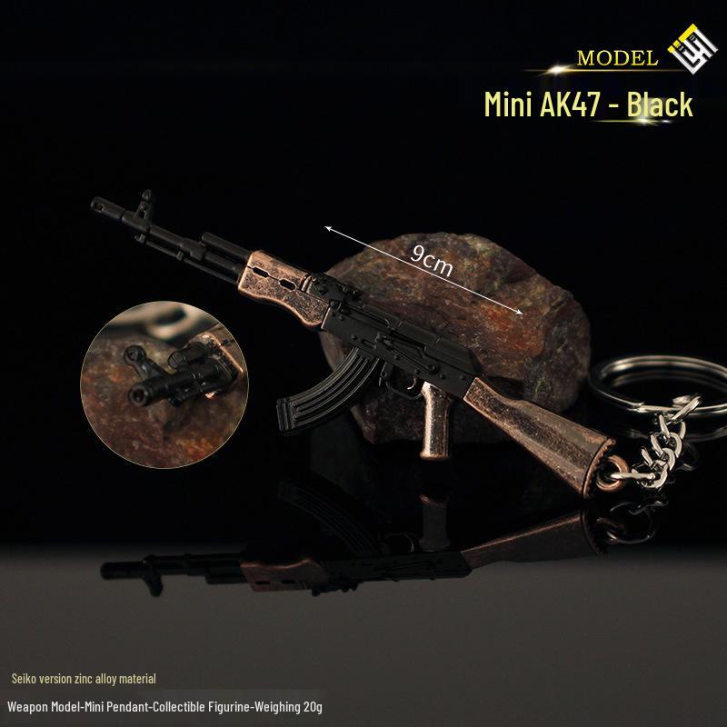 

Мини-брелок из сплава Победитель, победитель, куриный ужин : РПГ, Ракетница, Desert Eagle, Револьвер, СВД, Подвеска в виде пистолета Беретта. Mini