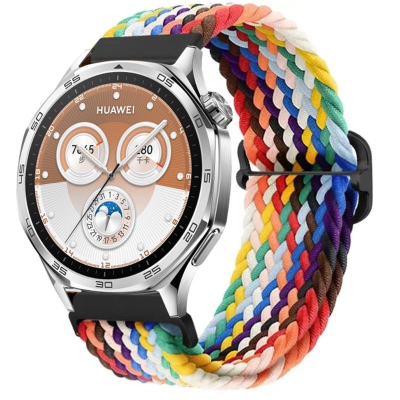 22mm 20mm Nylon Strap for Huawei Watch GT6/GT5 4 3 Pro 46mm Elastic Bracelet Belt for Samsung Galaxy Watch 7 6 classic 5 4 Band