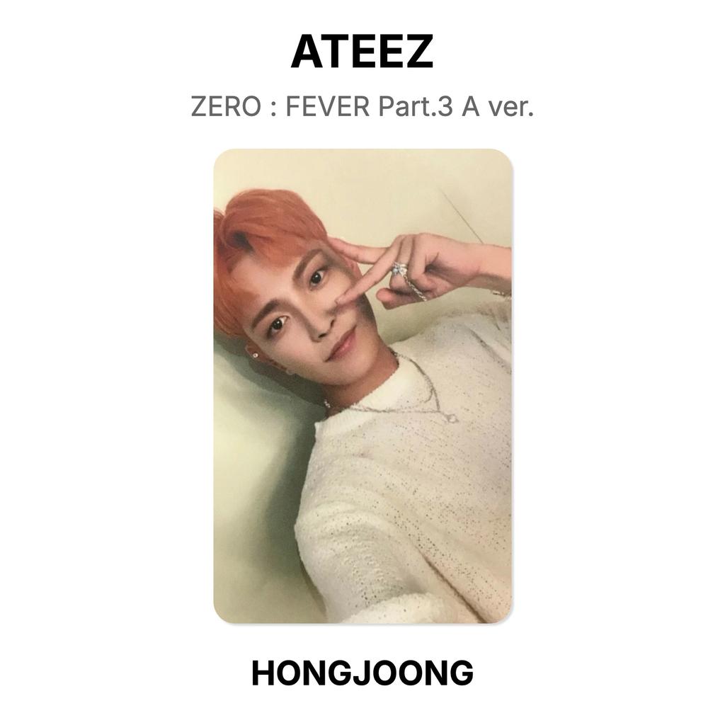 ATEEZ ZERO : FEVER Part.3 A Ver. Official Photocard