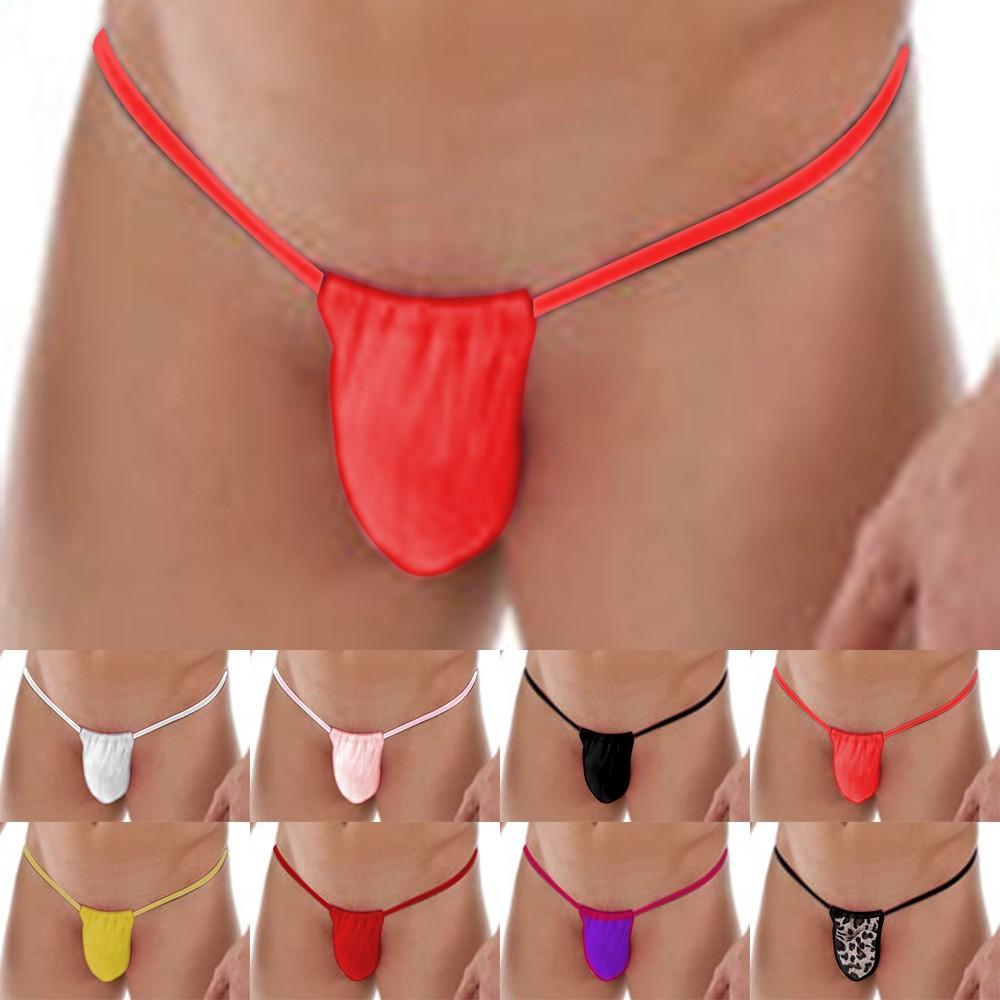 Liquid Men\'s Sexy Stockings Panties Thong Men Mini