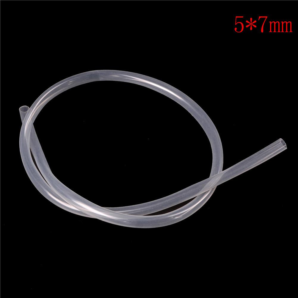 

Hot Sale 1M Food Grade Clear Translucent Silicone Tube Non-toxic Beer Milk Soft Rubber