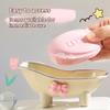 Bathtub Soap Box Soap Rack Cute Bow Soap Butterfly Home Bathroom Face Counter Draining Soap Box Bathroom Accessories