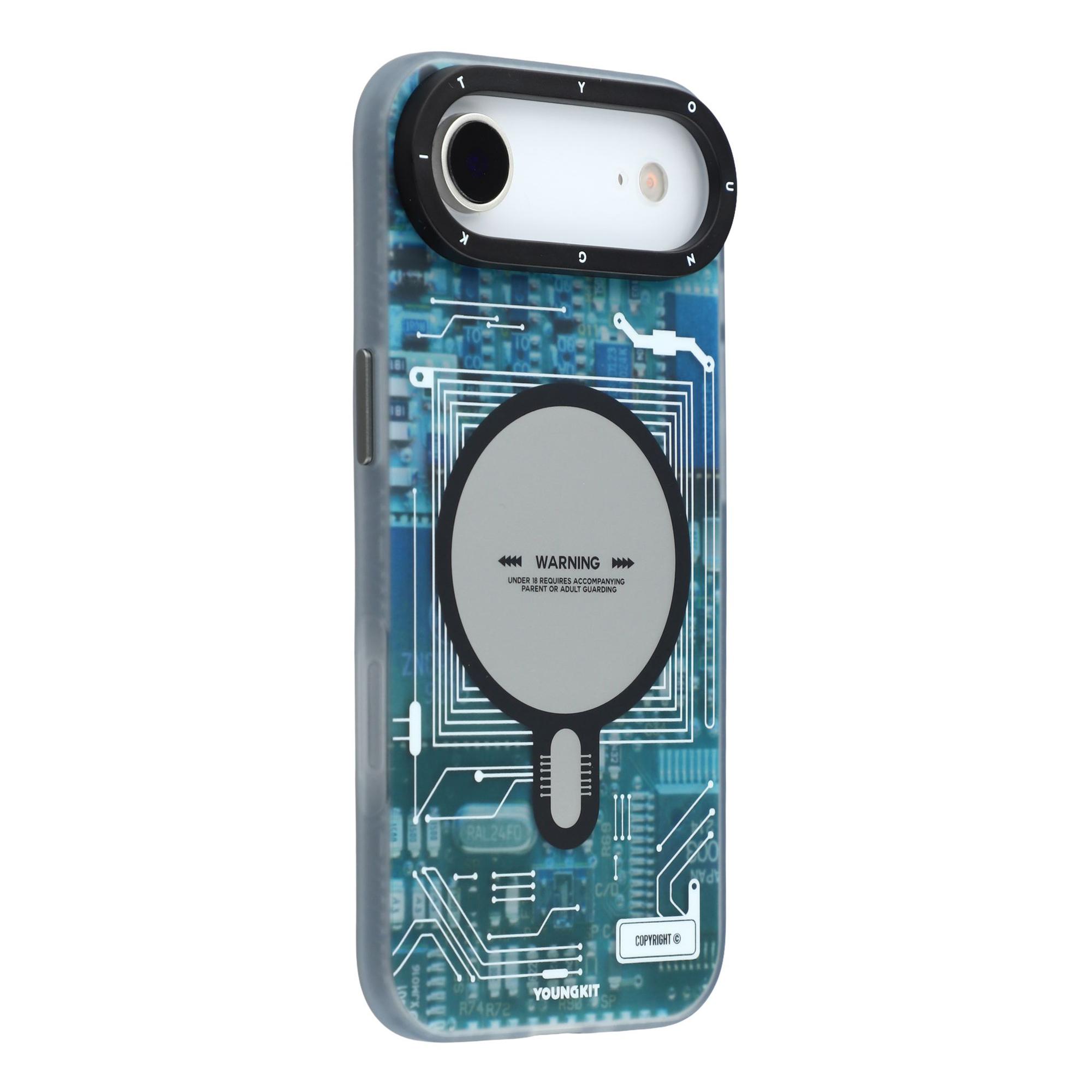 Серия Technology от YOUNGKIT для iPhone, Магнитный чехол Air, Жесткий ПК, Чехол для телефона IMD B