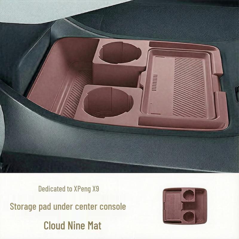 

Xiaopeng X9 Center Console Lower Storage Box - Eco-friendly Car Accessory for 26 Models