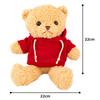 And3 Standard Bear 847097 Q-FLA Hoodie, Red,