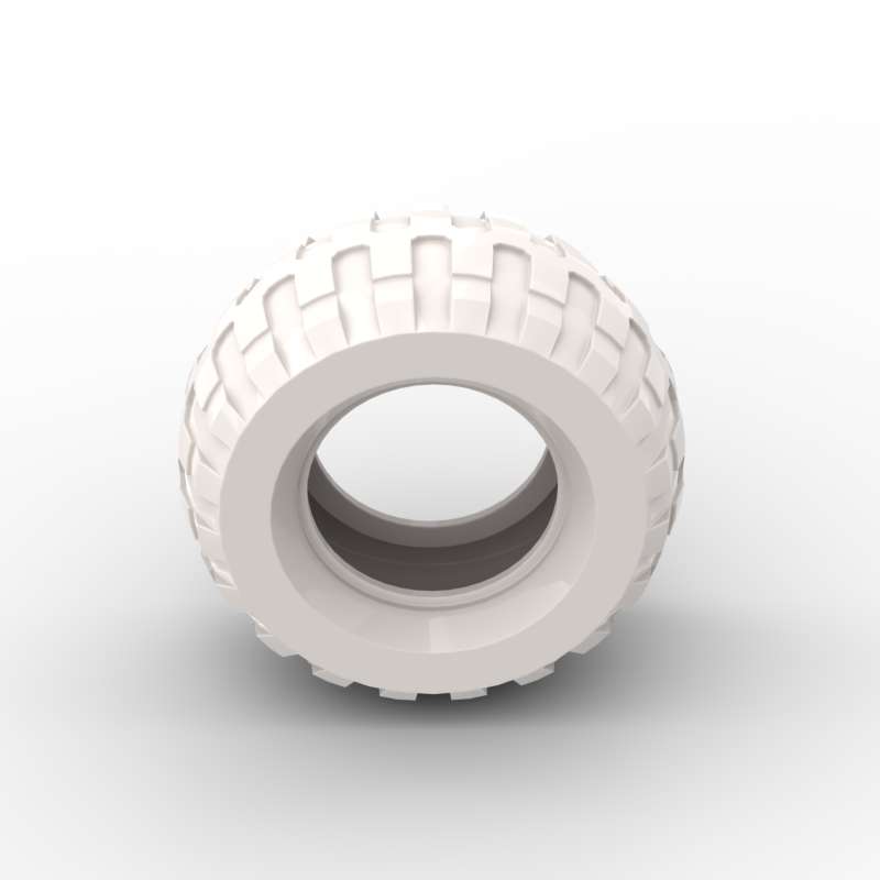 Non-Toxic Moc 1Pcs 45892 Tire 81.6X38 Balloon Building Blocks Kit High-Tech Wheel Bricks Particle Diy Toys Children Birthday Kid Gifts