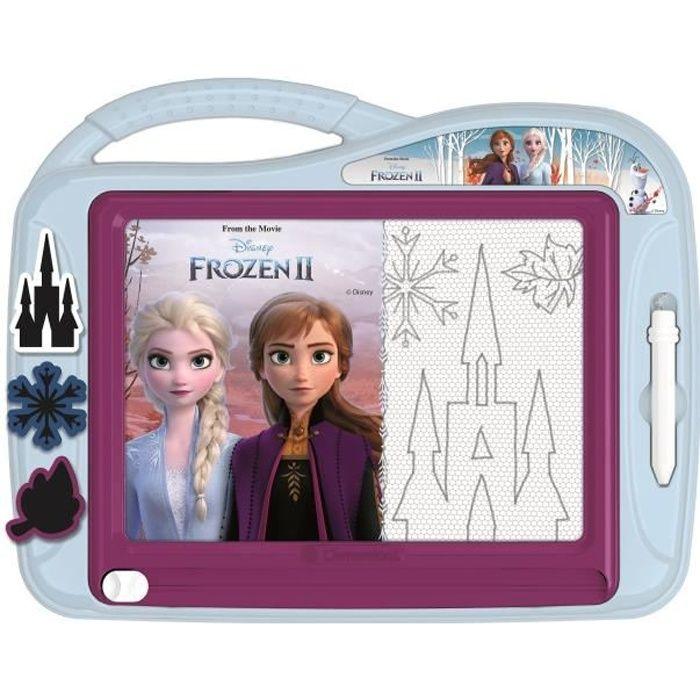 Ardoise magique - La Reine des Neiges 2 - CLEMENTONI - Mixte - Bleu - 4 ans et plus