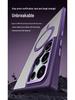 Samsung Galaxy S24 Ultra Magnetic Stand Case - Transparent, Anti-Drop Protection