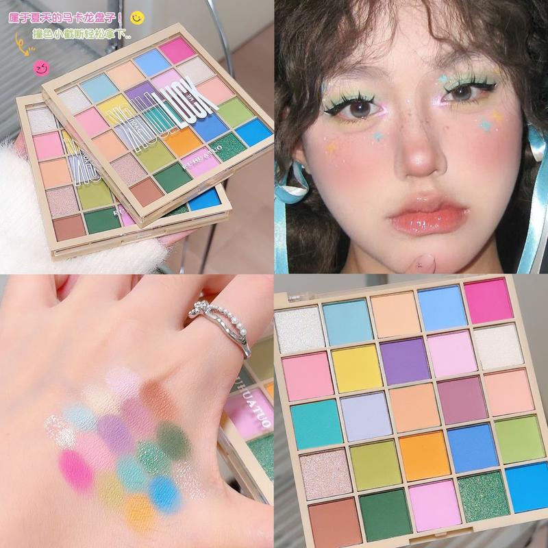 

25-цветная палетка теней для век «Счастливый глаз» 06# Macarons