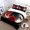 "Moon Phases Art Print Set" Soft Comfortable Duvet Cover Bedding Set Included 1*Duvet Cover & 2*Pillowcases Gift