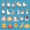 Animal Eyecatching Cartoon Duck Goose Brooch Collection In Alloy For Accessories Fun