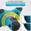 1200W 220V Handheld Paint Mixer Variable Speed Electric Cement/Epoxy/Putty Blender Heavy Duty