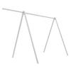 Extension frame for swing swing handle hooks metal bar white