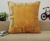 Throw Yellow Cushion Cover Pillow Sham Velvet Case Home Decor Choose Size